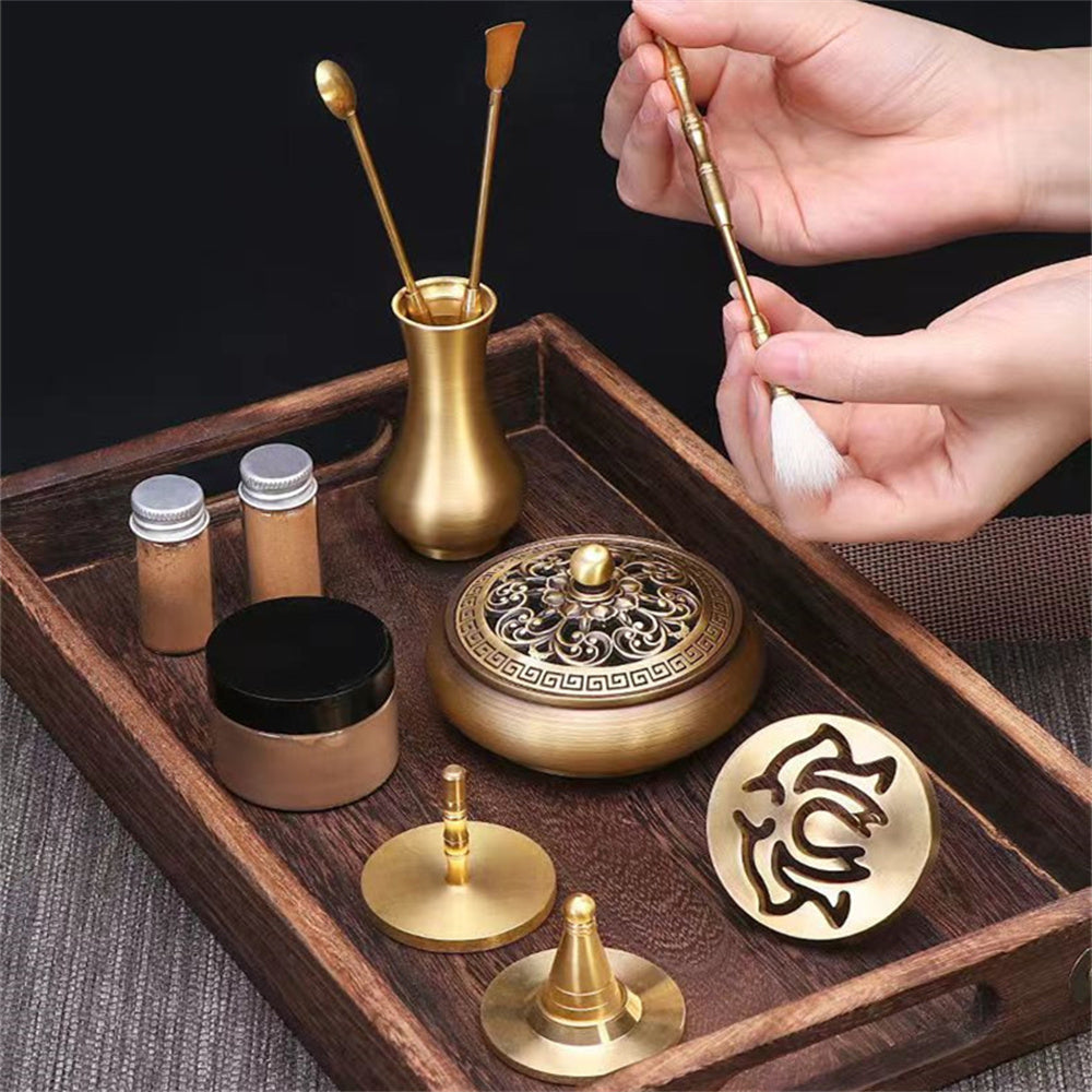 Incense Seal Tool Incense Powder Set