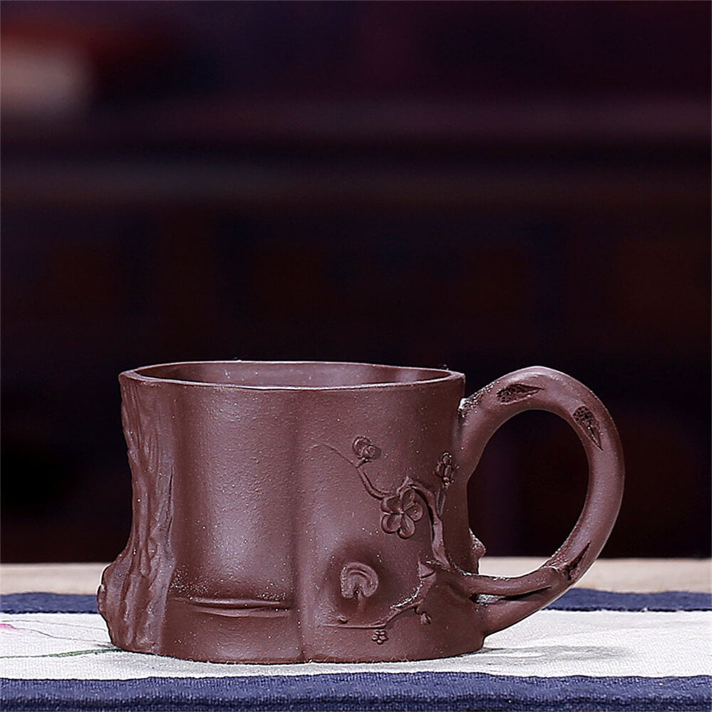 Yixing purple sand plum cup