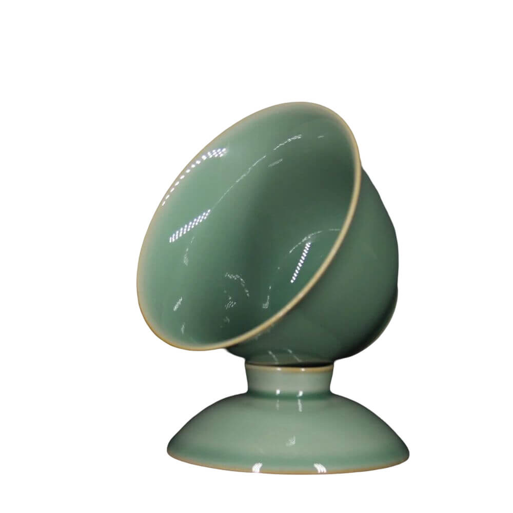 125ml Celadon Porcelain Gaiwan from Jingdezhen