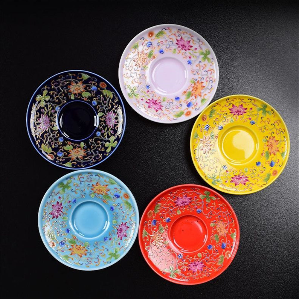 Enamel Cup for Tasting Tea