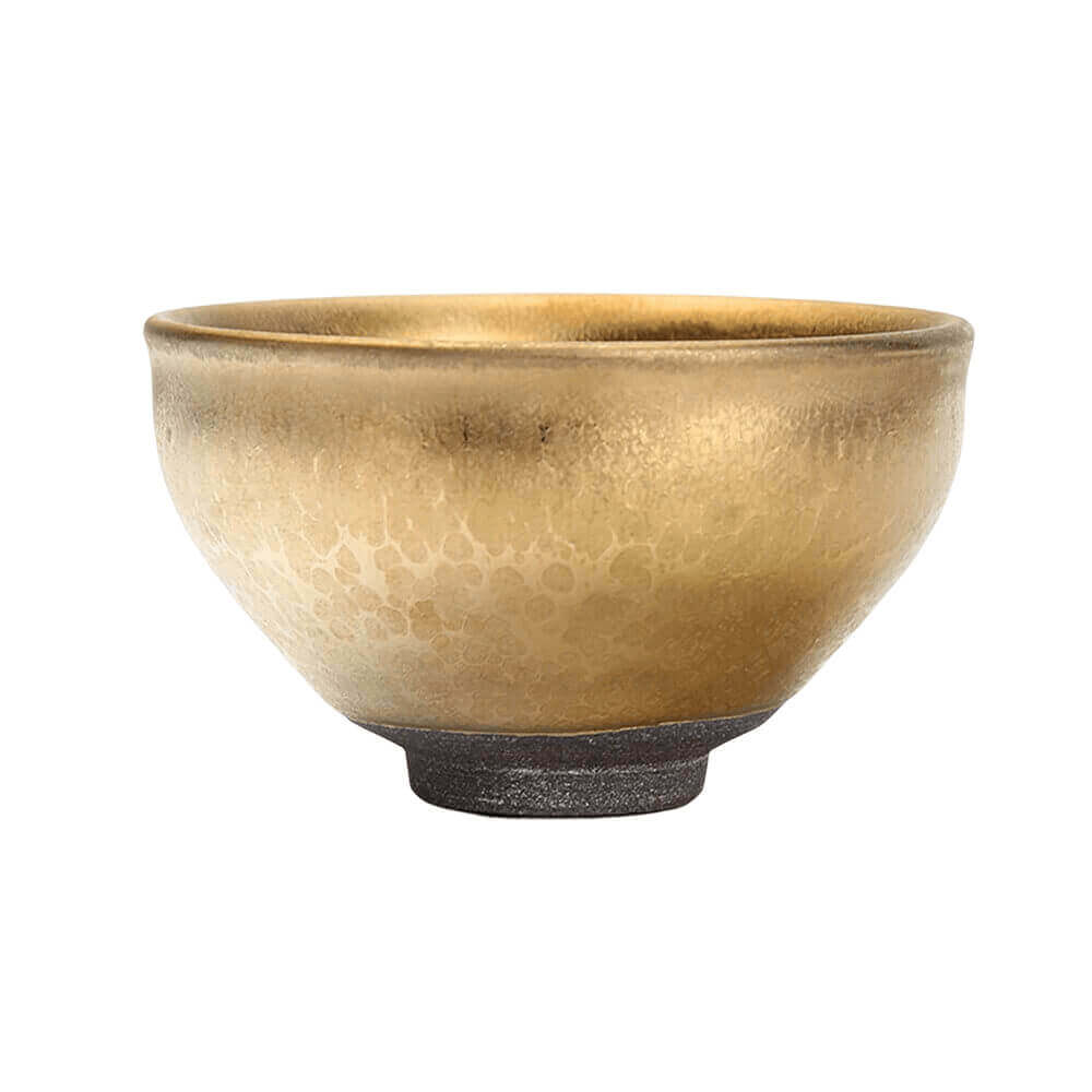 Gold Oil Drips iInto Single Cup