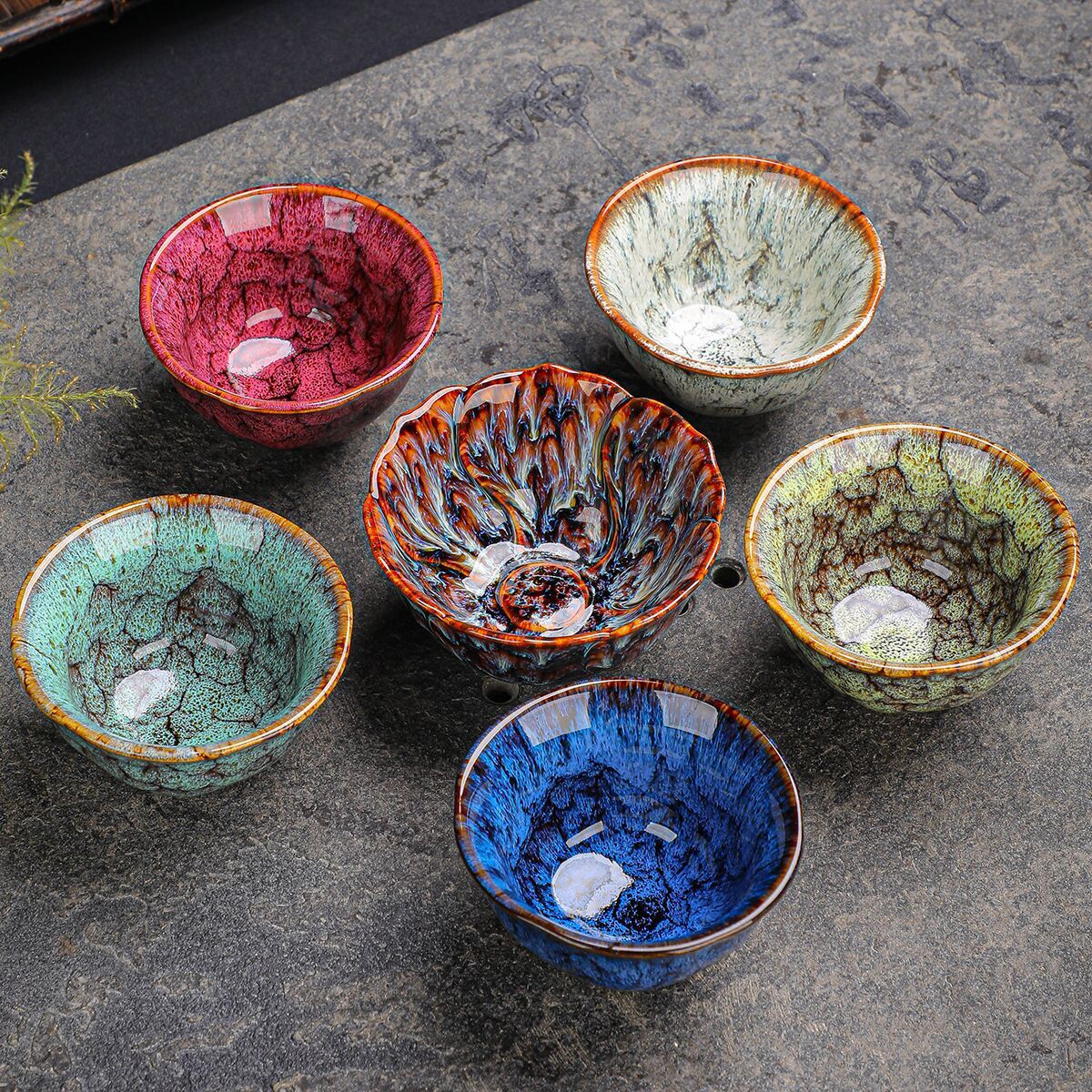 Kiln Changes Five Element Cup