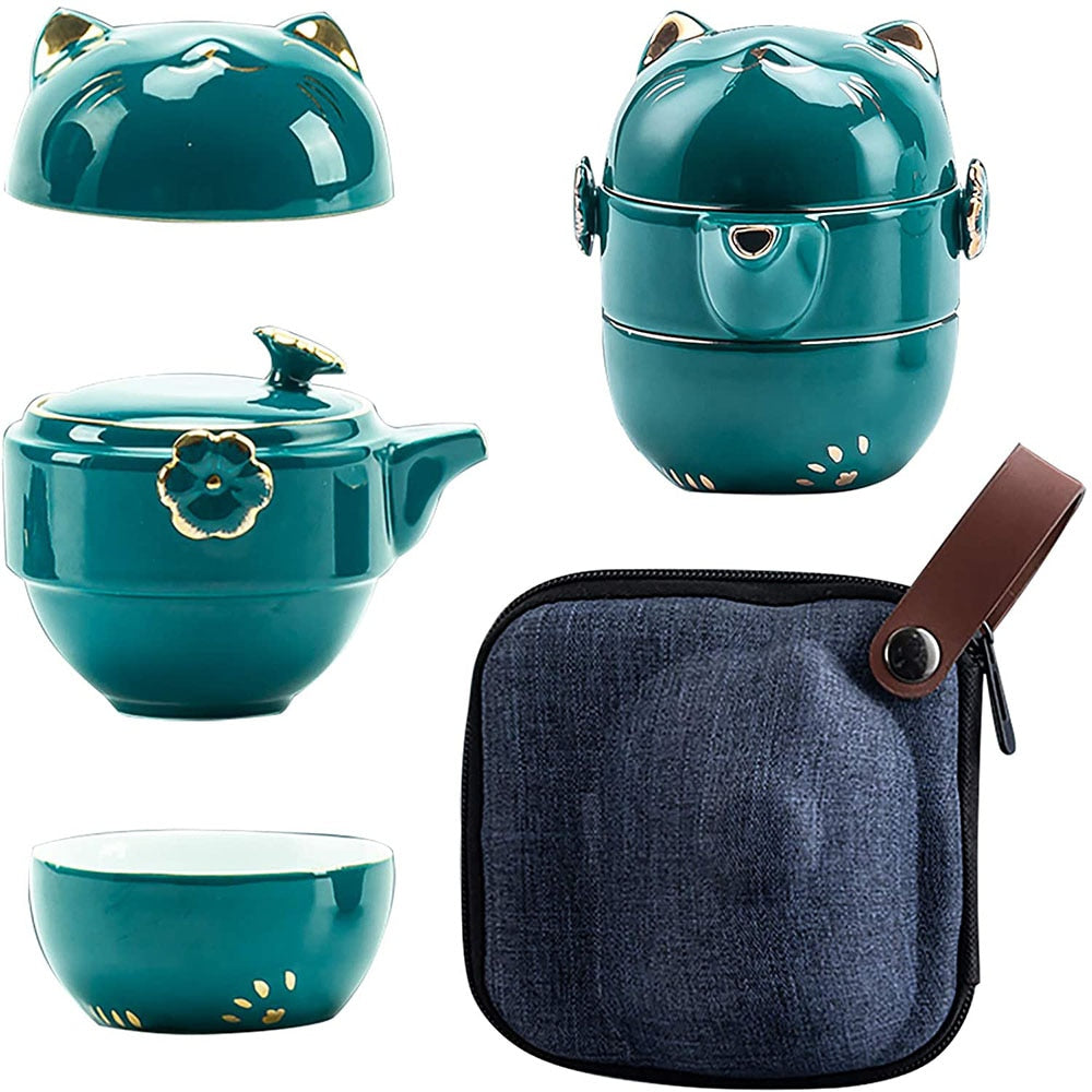 Modelling Of The Cat Portable Tea Set