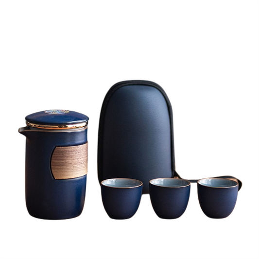 Rainbow Colorful Travel Tea Set