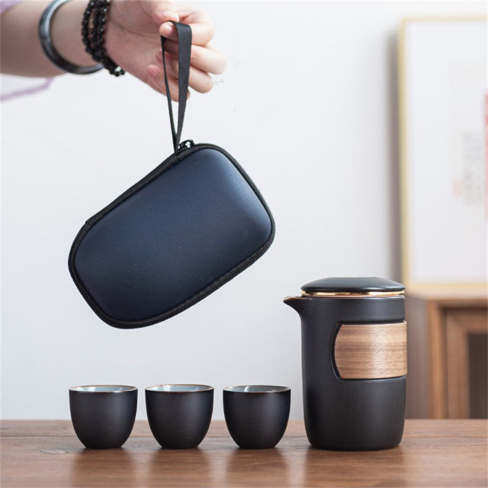 Rainbow Colorful Travel Tea Set