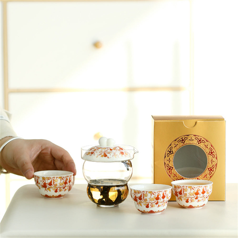 Fortune Gourd Travel Tea Set