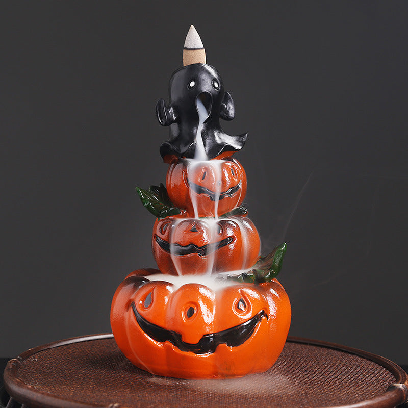 Pumpkin Backflow Incense Burner Gift