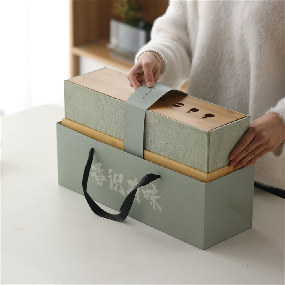 Quiet Ru Kiln Incense Tea Set