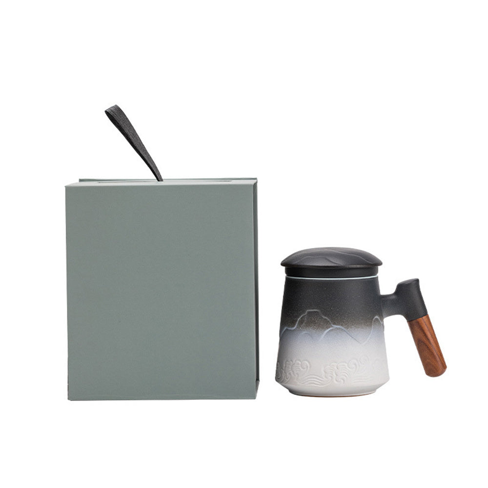 Mountain Sea Mug Office Cup