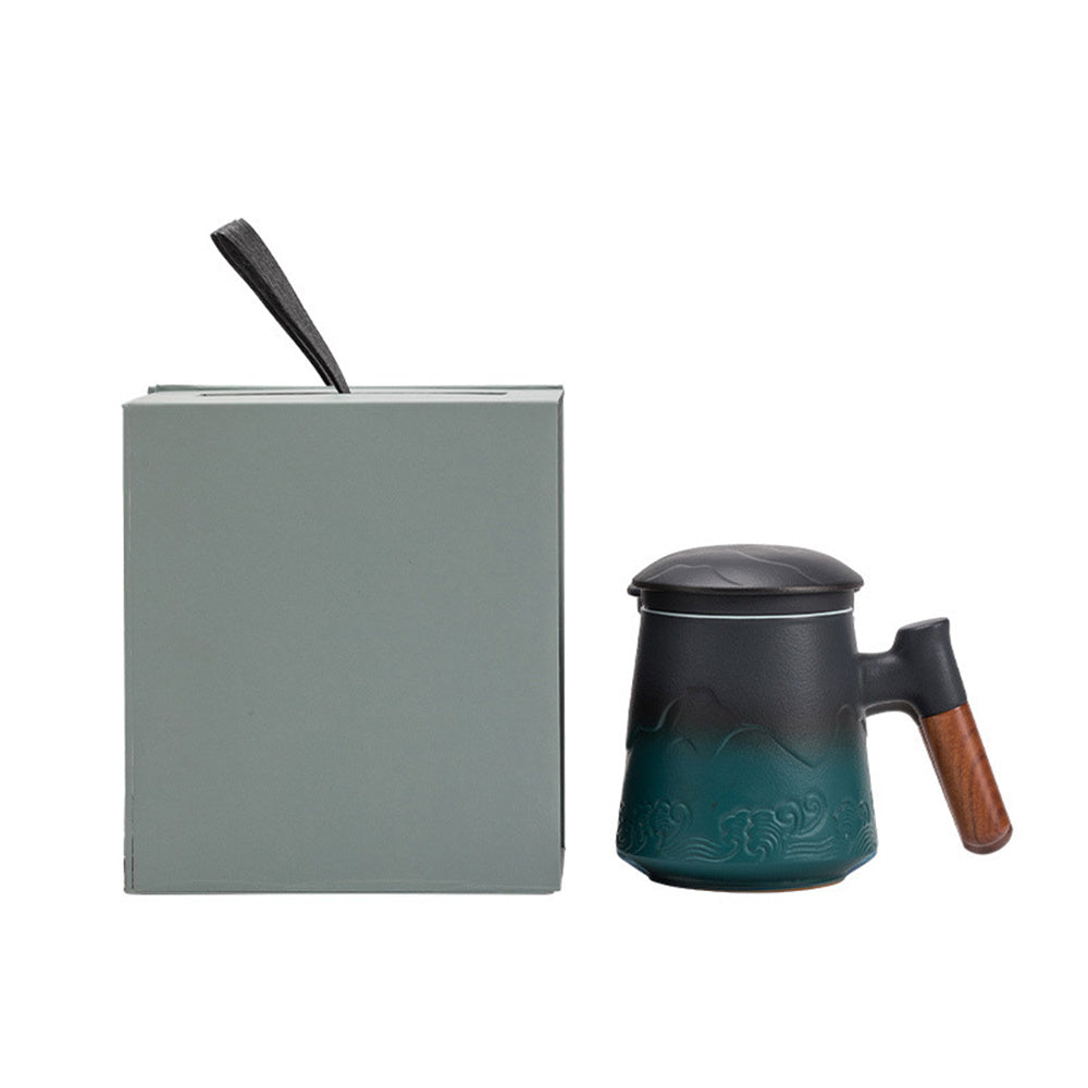 Mountain Sea Mug Office Cup