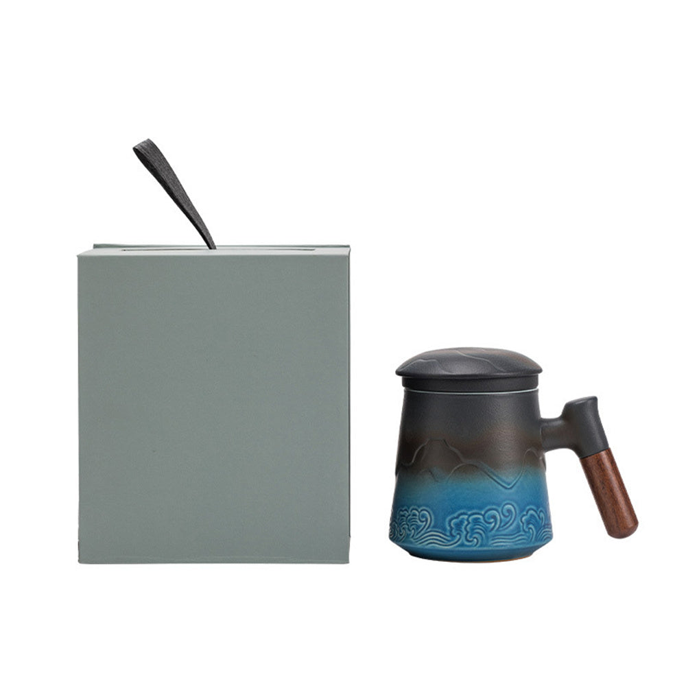 Mountain Sea Mug Office Cup