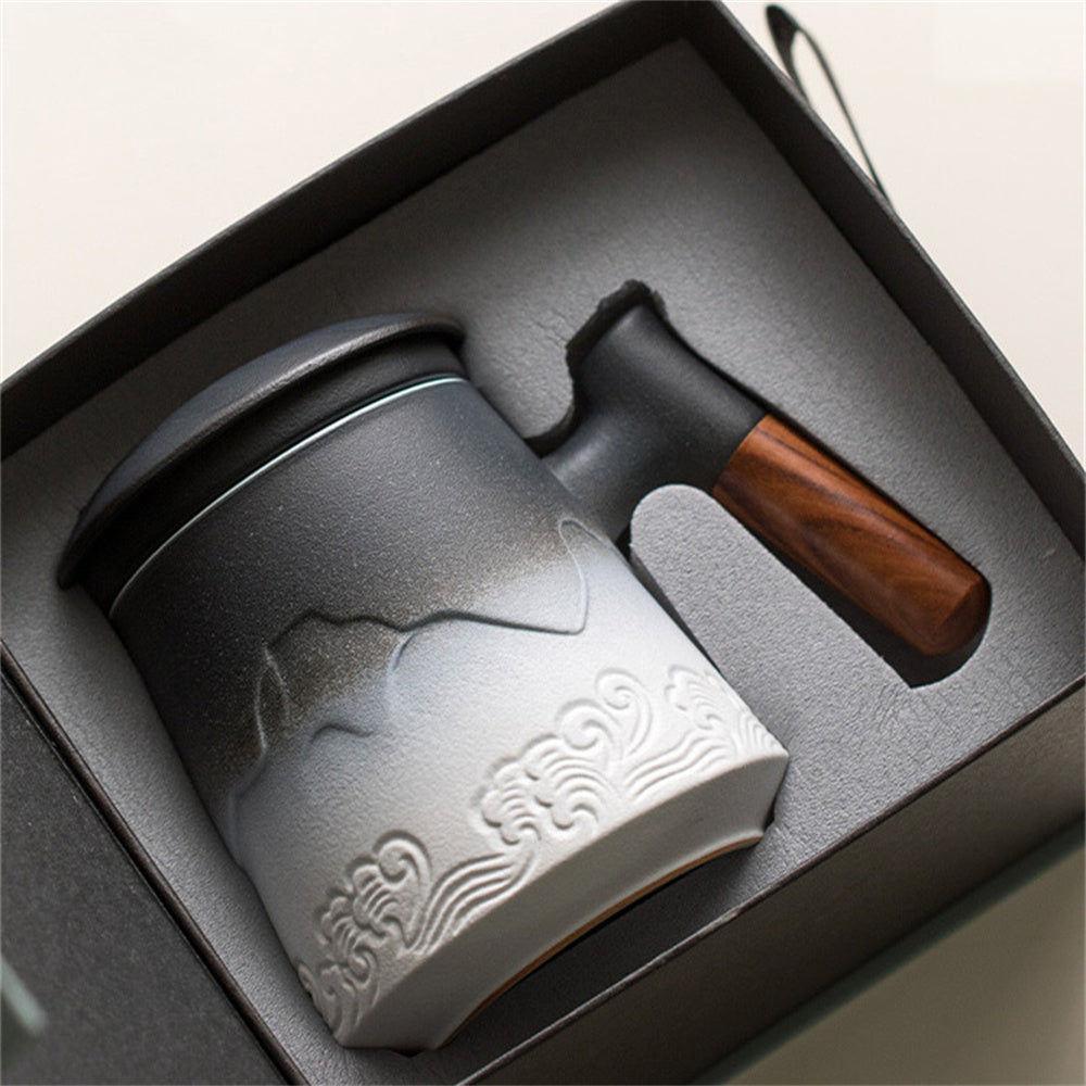 Mountain Sea Mug Office Cup