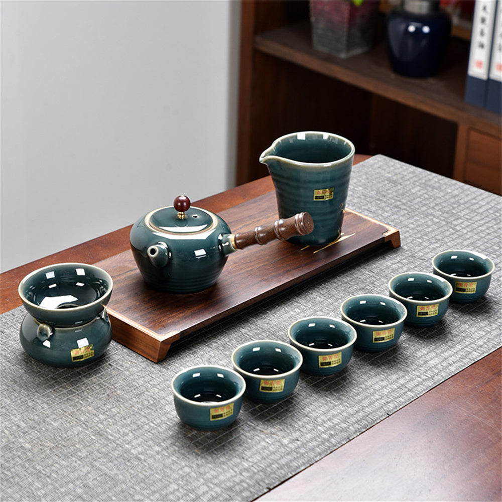 Collectible Celadon Tea Set