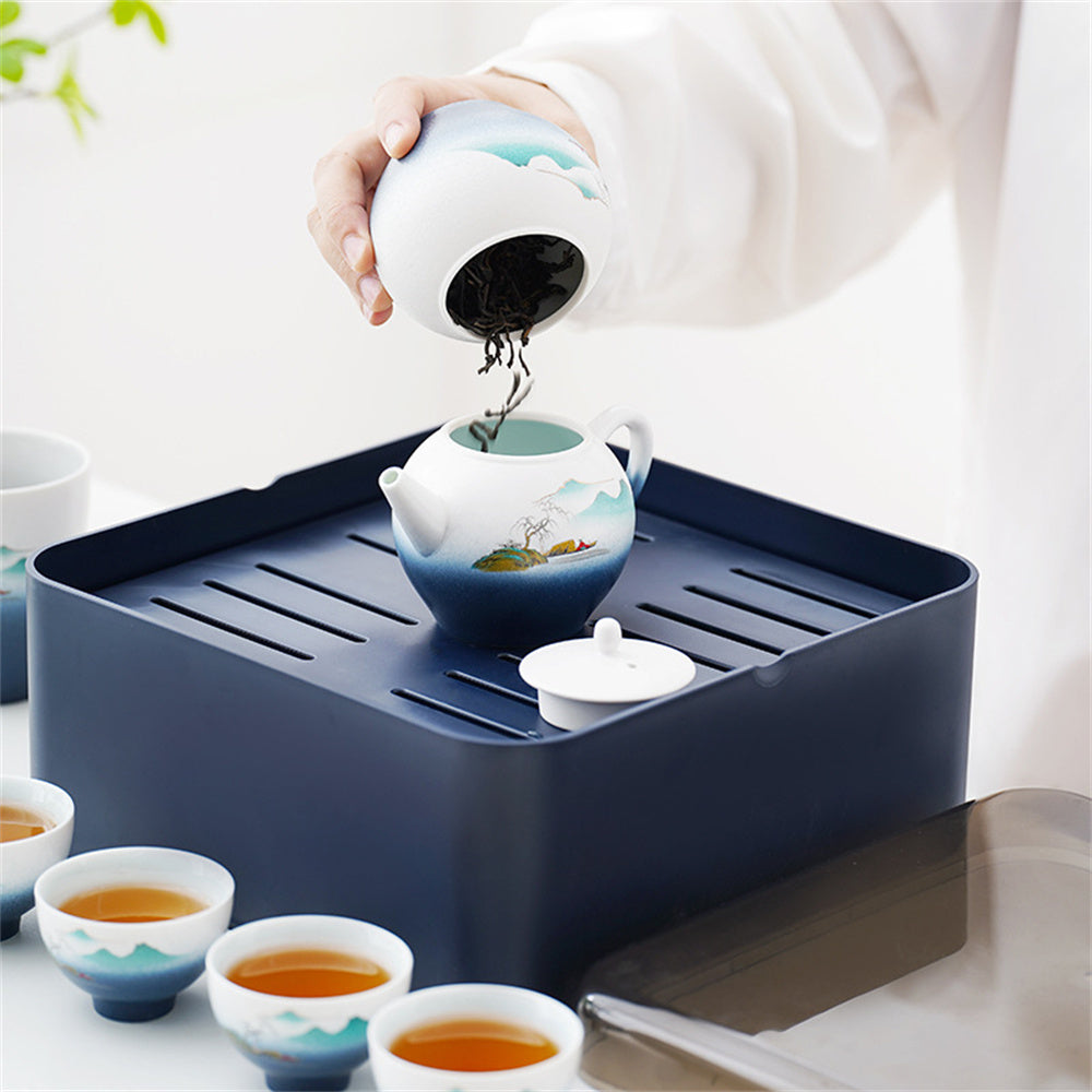 Be As lLucky As Desired Travel Tea Set