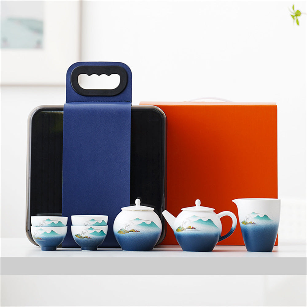 Be As lLucky As Desired Travel Tea Set