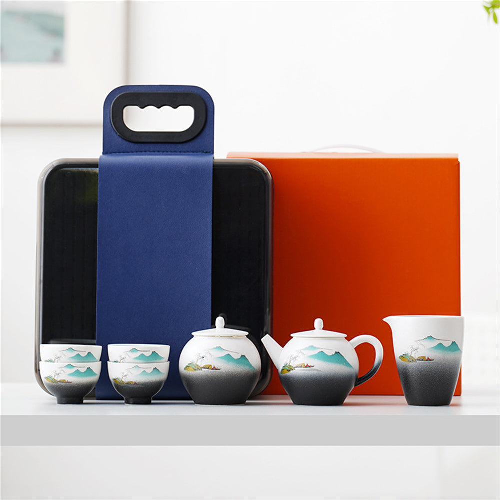 Be As lLucky As Desired Travel Tea Set