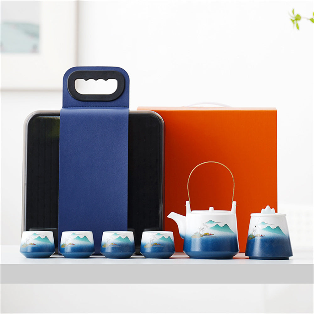 Be As lLucky As Desired Travel Tea Set