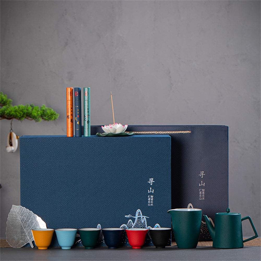 Searching for Camellia Ceremony Tea Ceremony Set