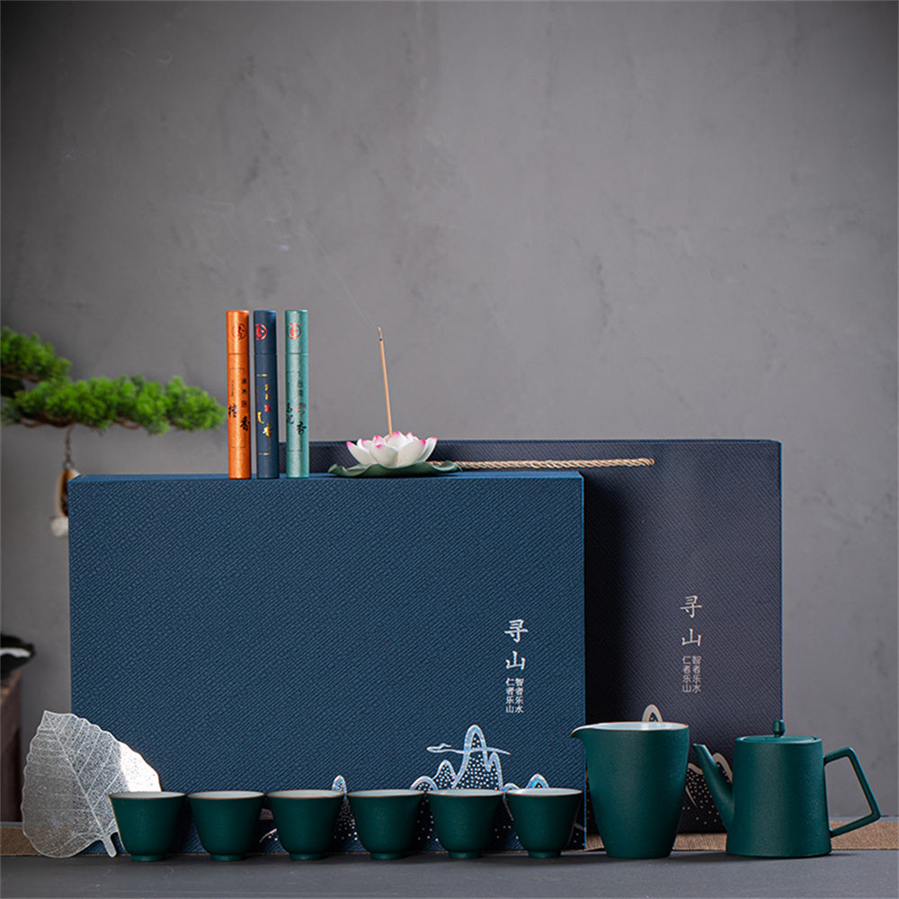 Searching for Camellia Ceremony Tea Ceremony Set