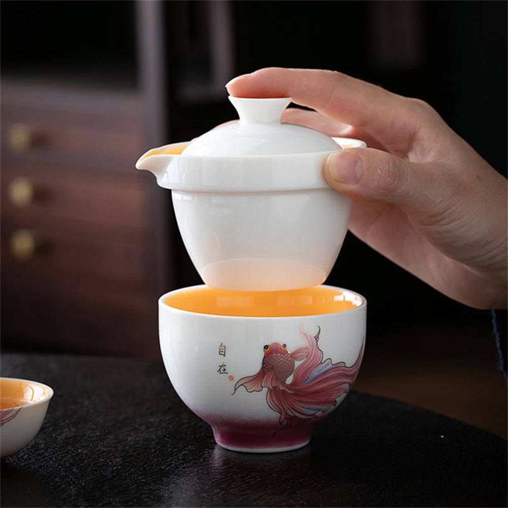 Like Duck To Water Travel Tea Set