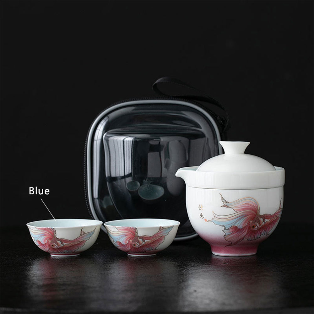 Like Duck To Water Travel Tea Set