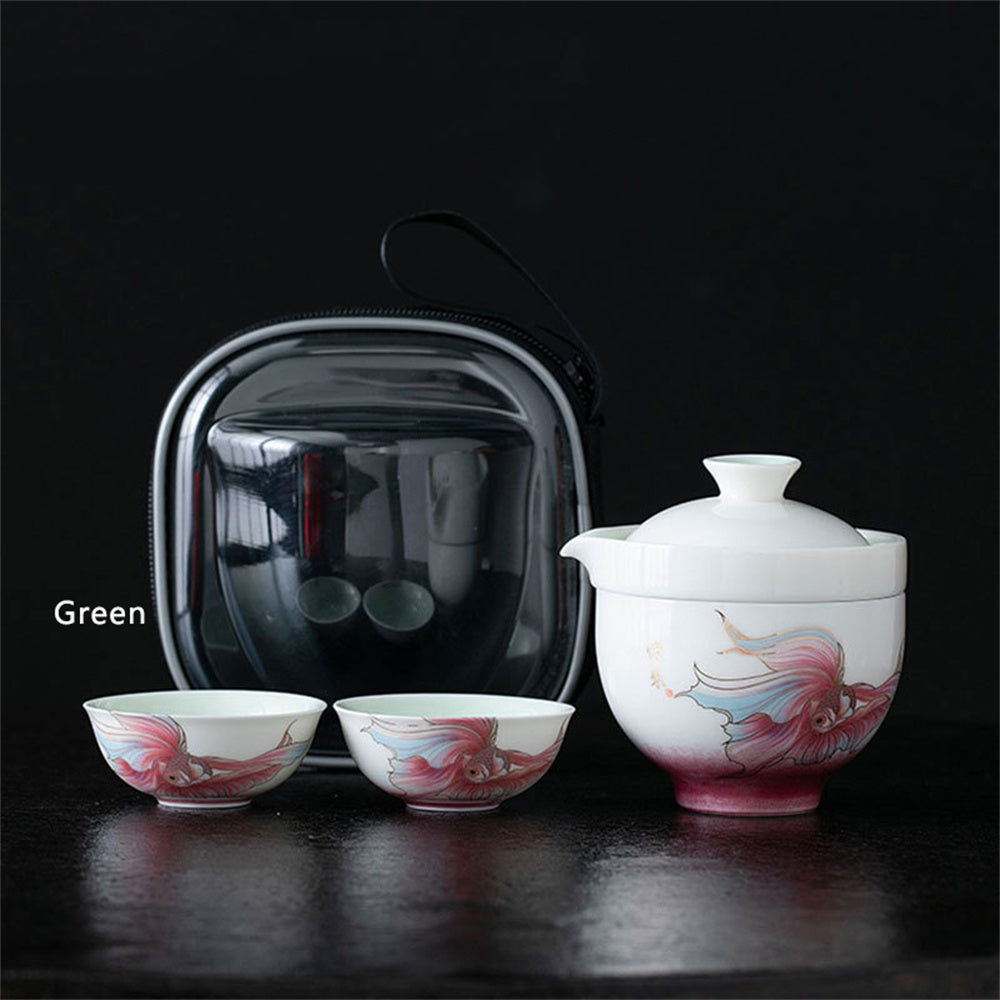Like Duck To Water Travel Tea Set