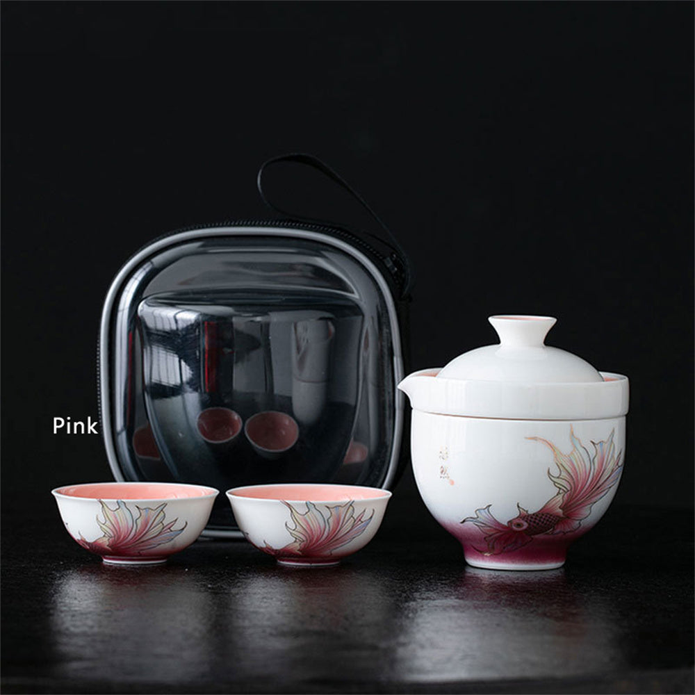 Like Duck To Water Travel Tea Set