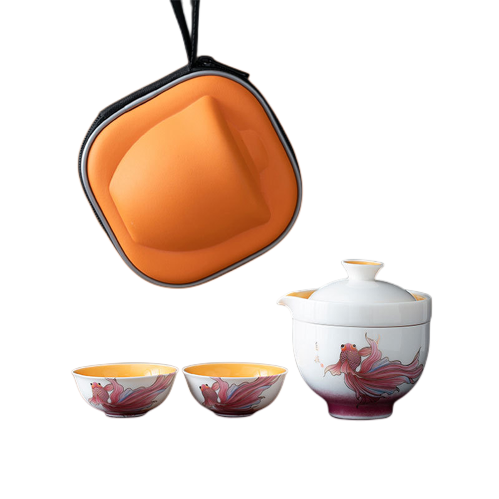Like Duck To Water Travel Tea Set