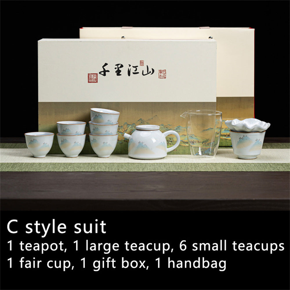 Picturesque tea set