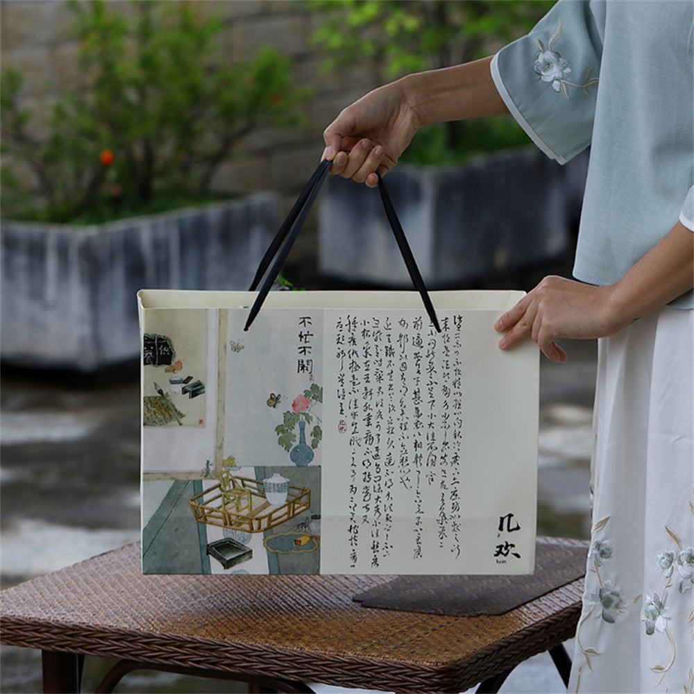 Ultra Thin Gourd Gaiwan Tea Set Gift Box Set