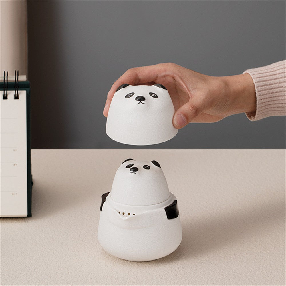 Cute Polar Bear Travel Tea Set
