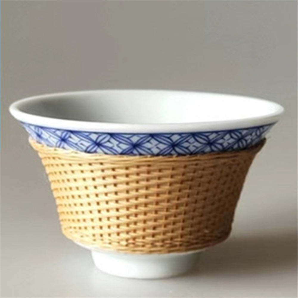 Bamboo Buckles Porcelain Tea Cup