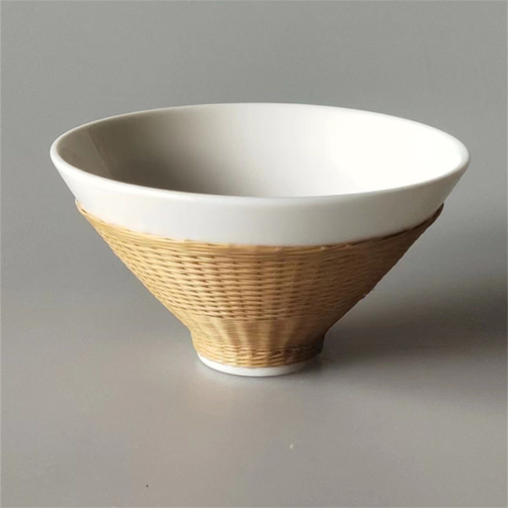 Bamboo Buckles Porcelain Tea Cup