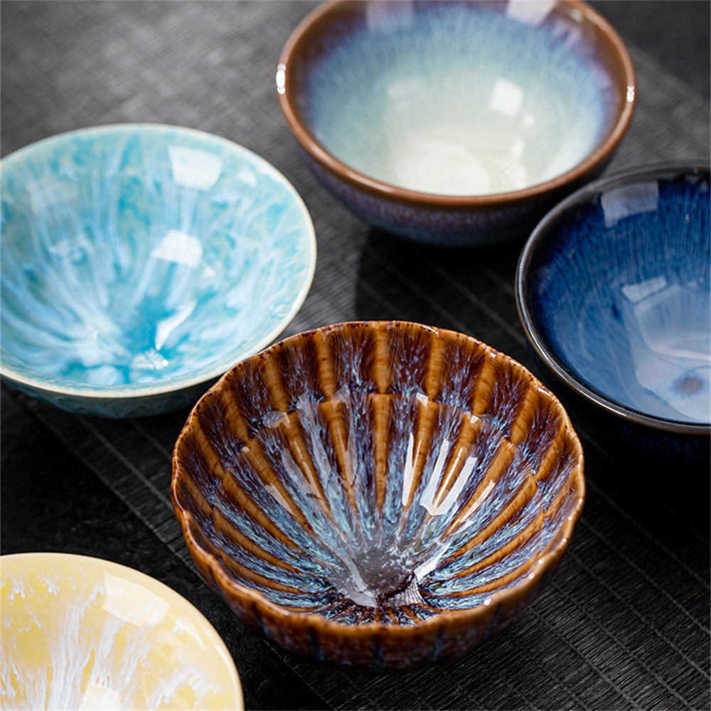 Kiln Change Nine Color Cup Set