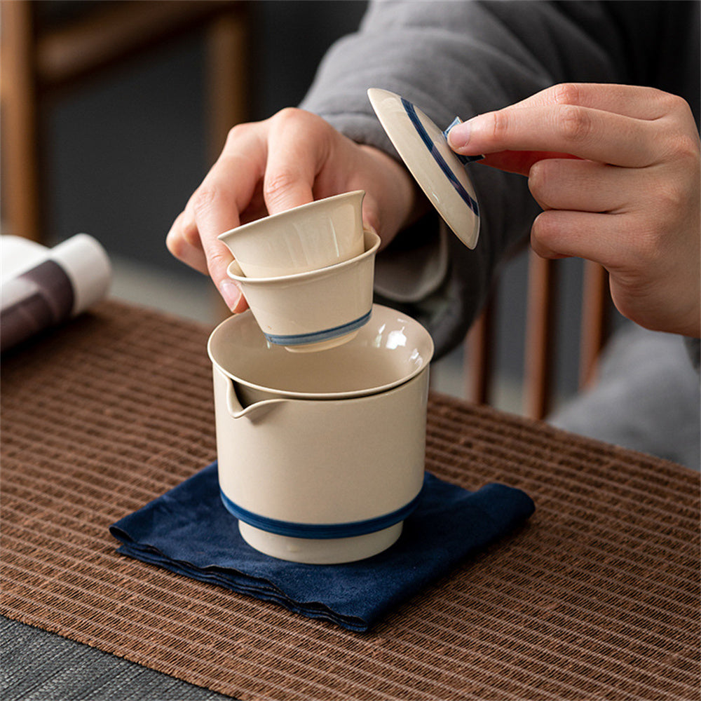 Tea Person Luggage Travel Tea Set