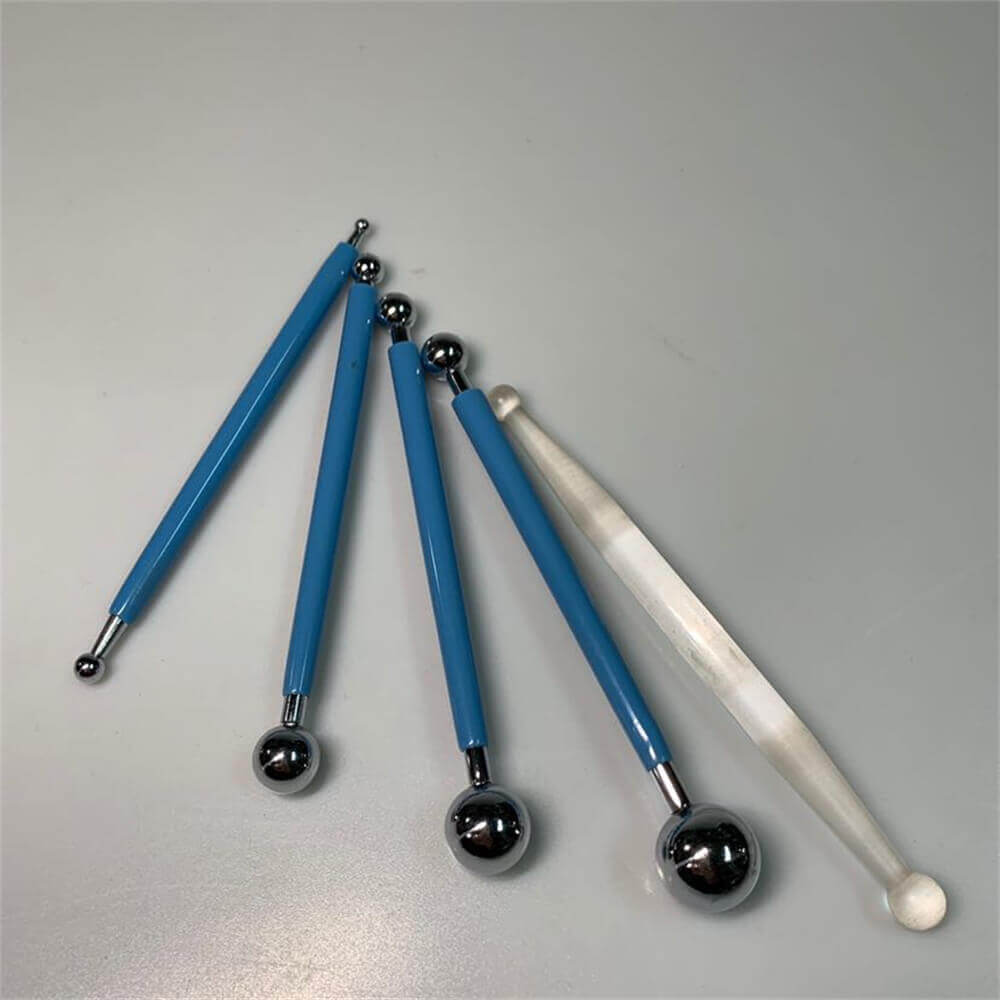 Yixing Tea Pot Production Tool Ball Hole Round Iron Ball
