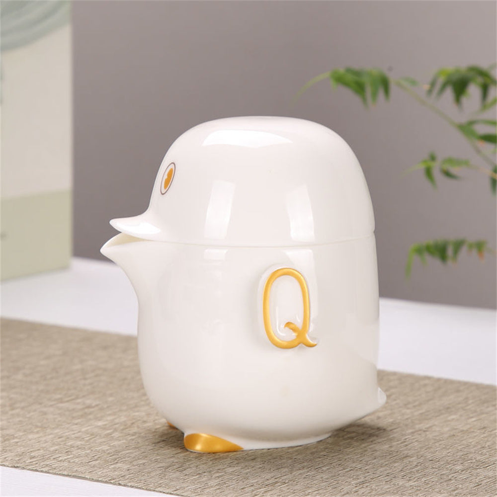 Cartoon Penguin Travel Tea Set