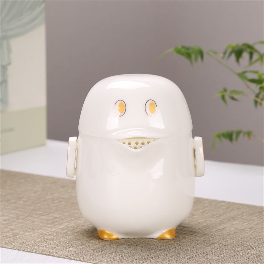 Cartoon Penguin Travel Tea Set