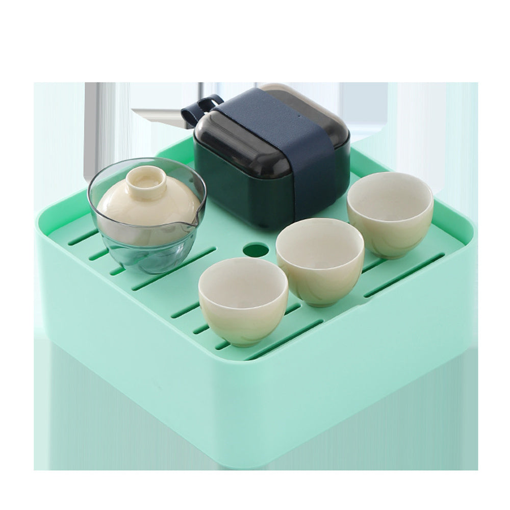 Simple and Plain Travel Tea Set