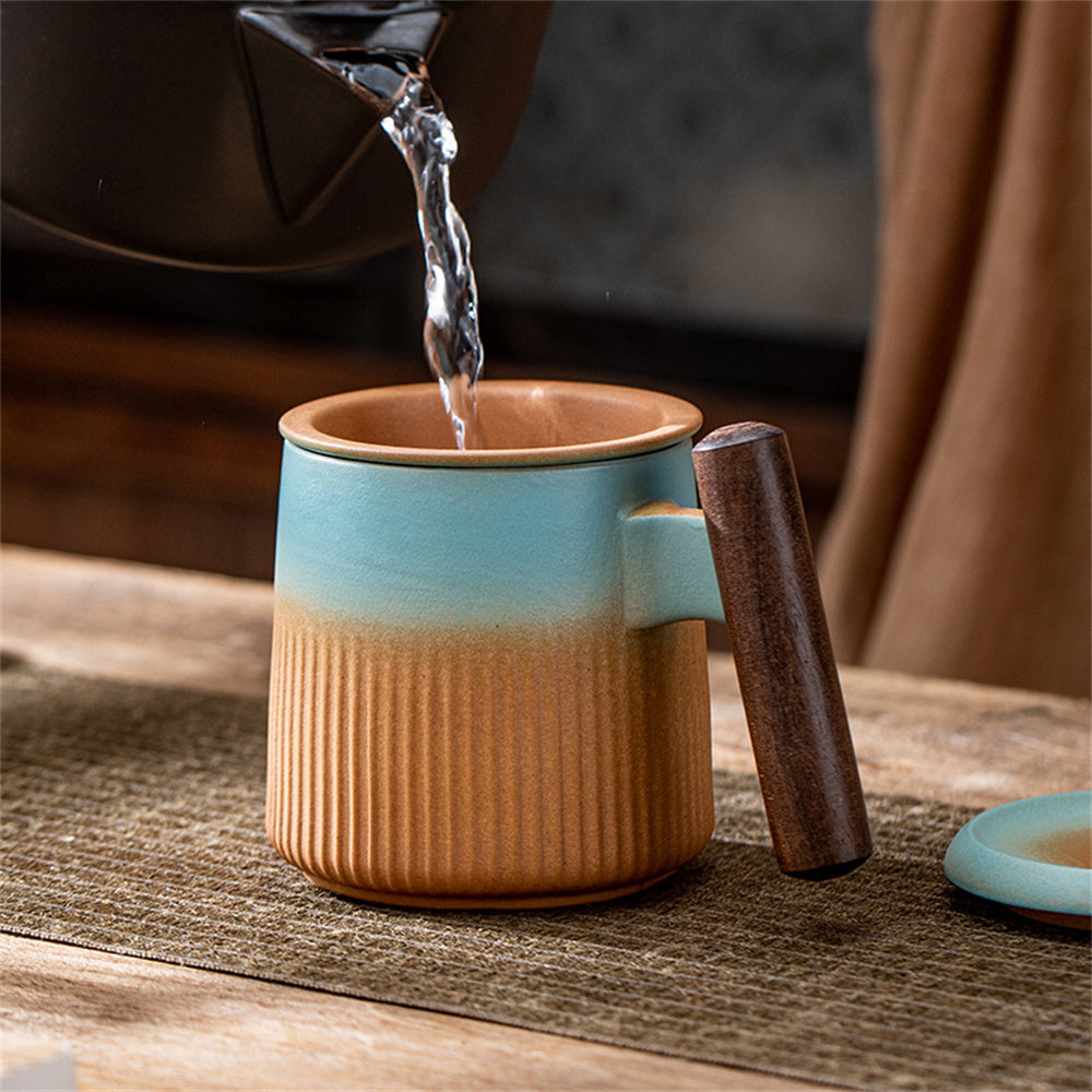 Green Gardenia Office Mug