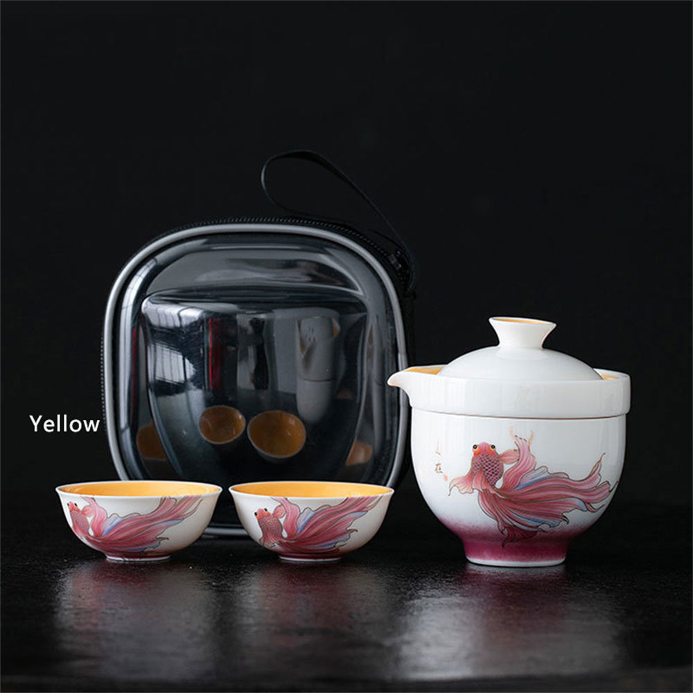 Like Duck To Water Travel Tea Set