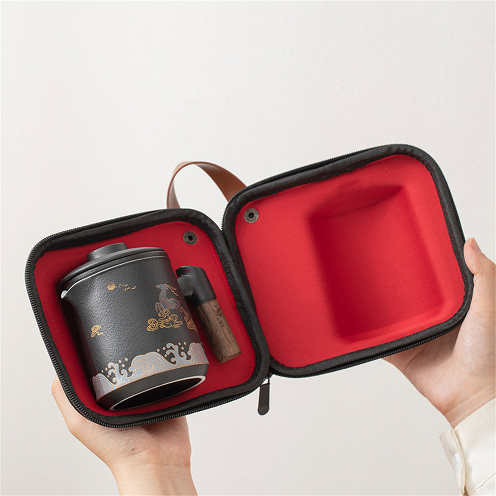 Lucky Elk Travel Tea Set