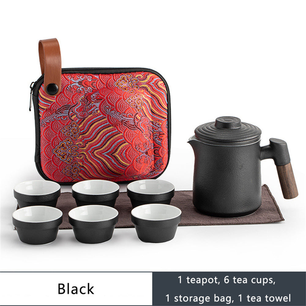 Lucky Elk Travel Tea Set