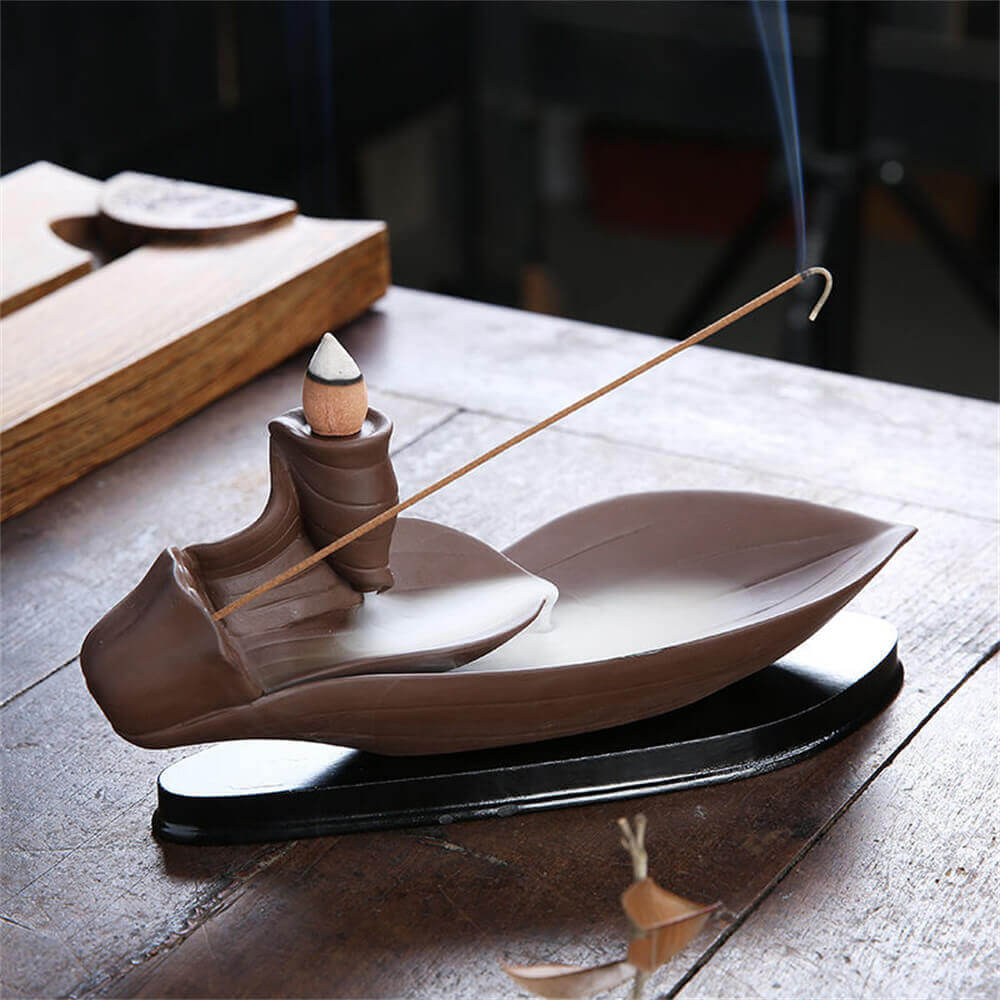 Flowing Lotus Incense Burner