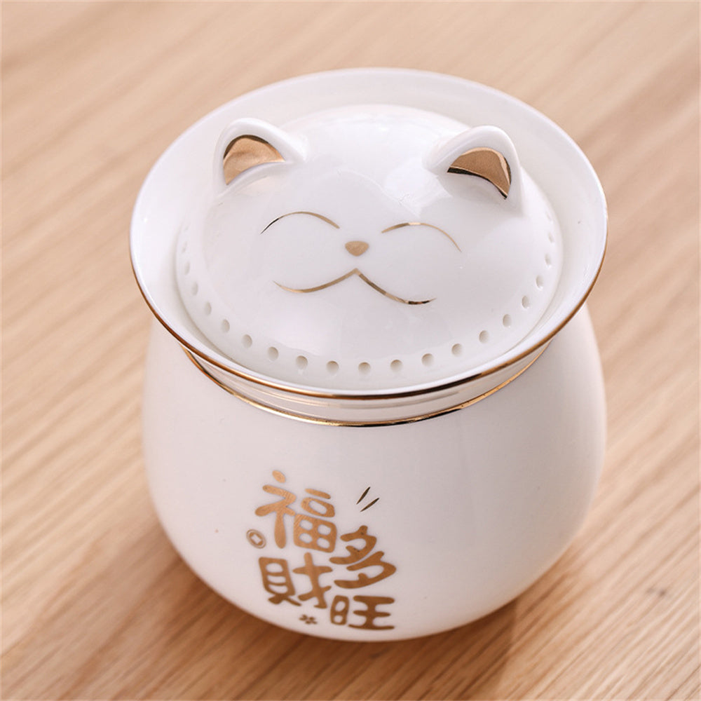Lucky Money Cat Travel Tea Set