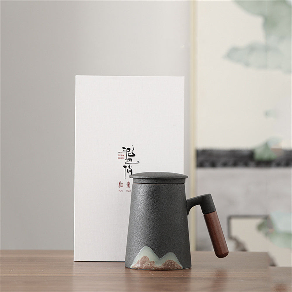 Distant Mountain Ceramic Mug