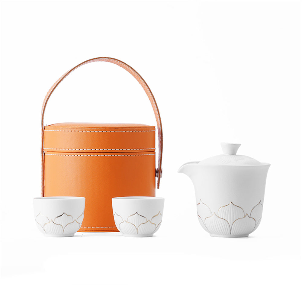 Lotus Blossom Travel Tea Set