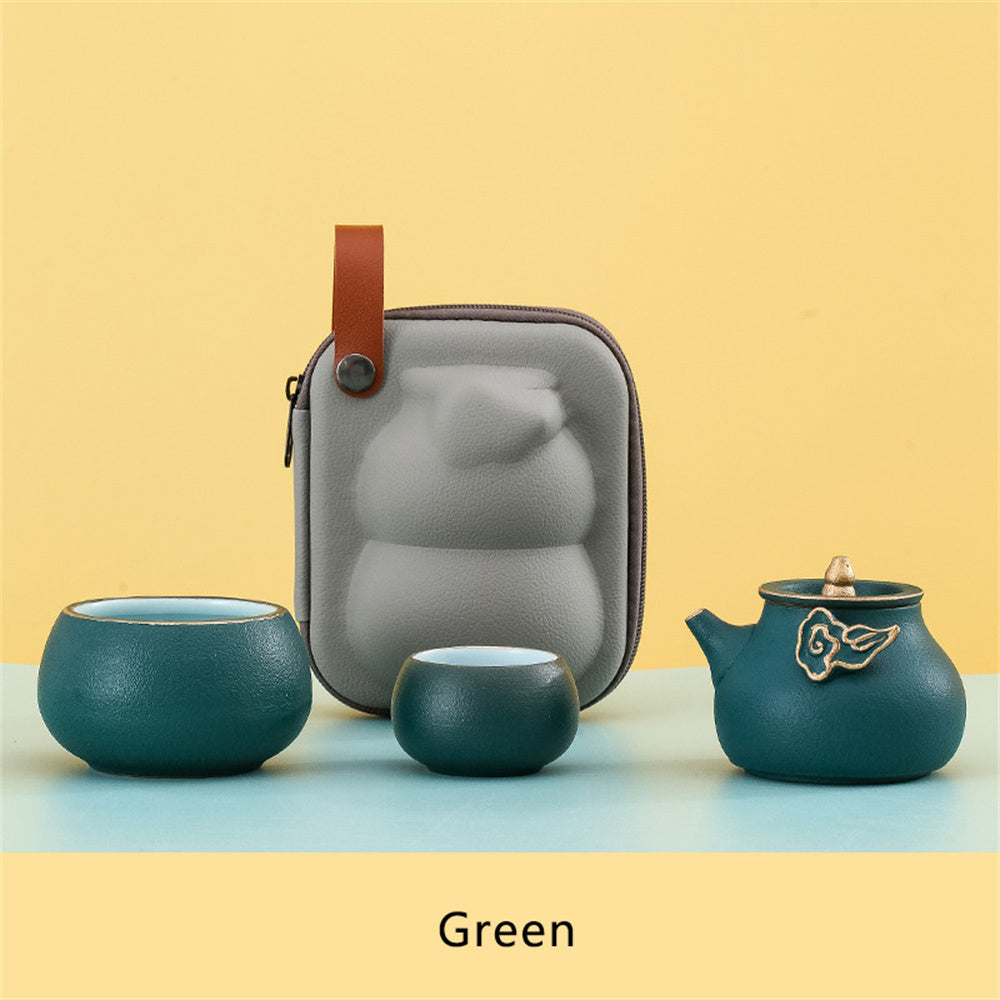 Blessing Gourd Travel Tea Set