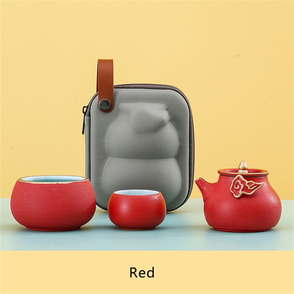 Blessing Gourd Travel Tea Set
