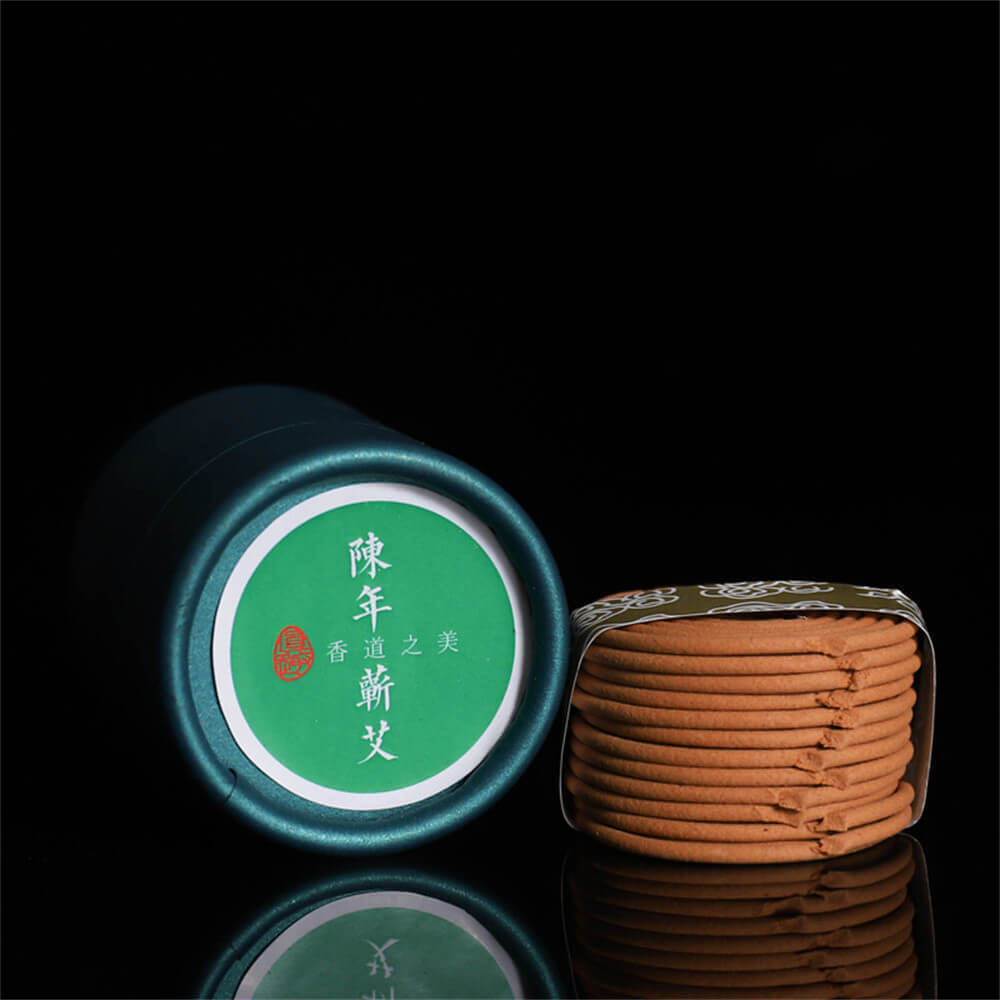 Natural incense coil